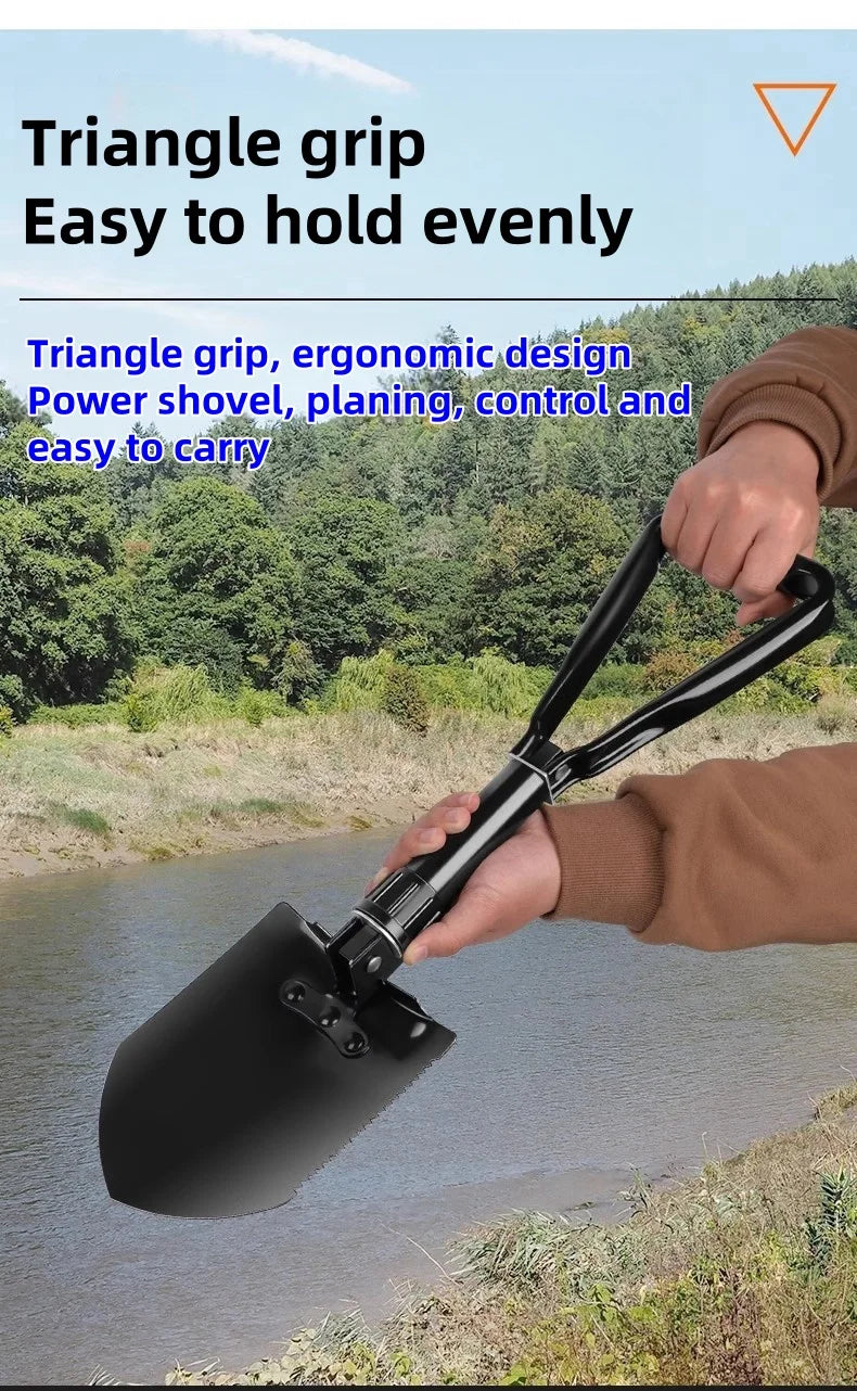 E TOOL
Survival Gear for any Outdoor Enthusiasts. Entrenching Tool Set Compact, Multipurpose Collapsible Shovel.