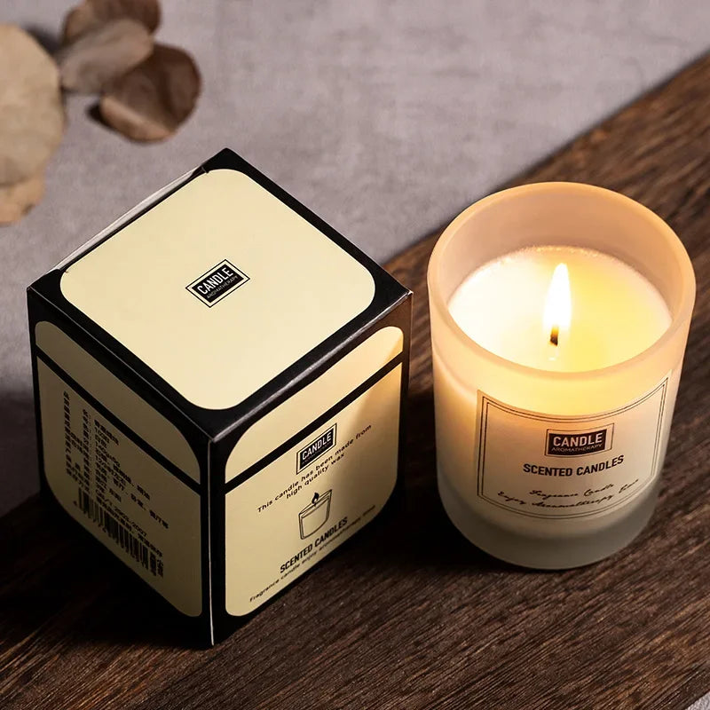 Modern European Aromatherapy Candle