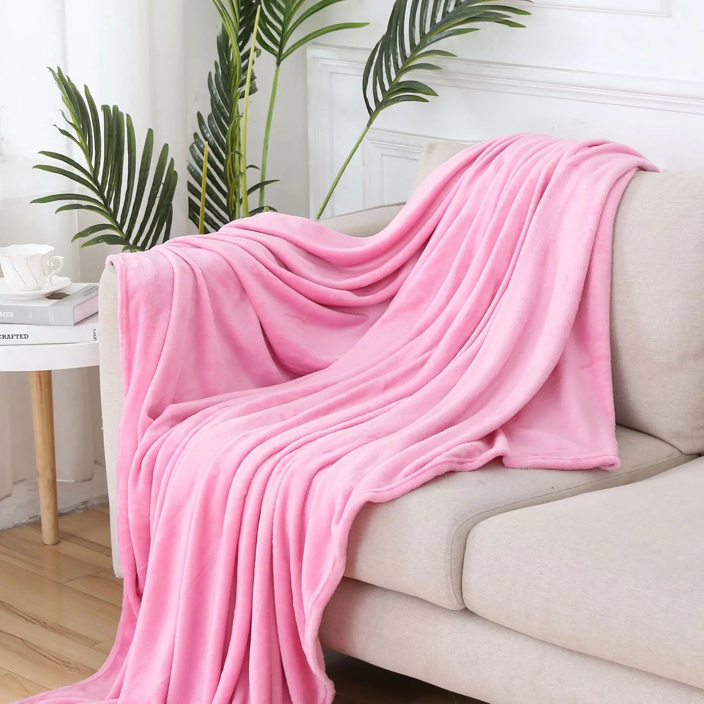 Coral Fleece Blanket Soft, Warm, Cozy.